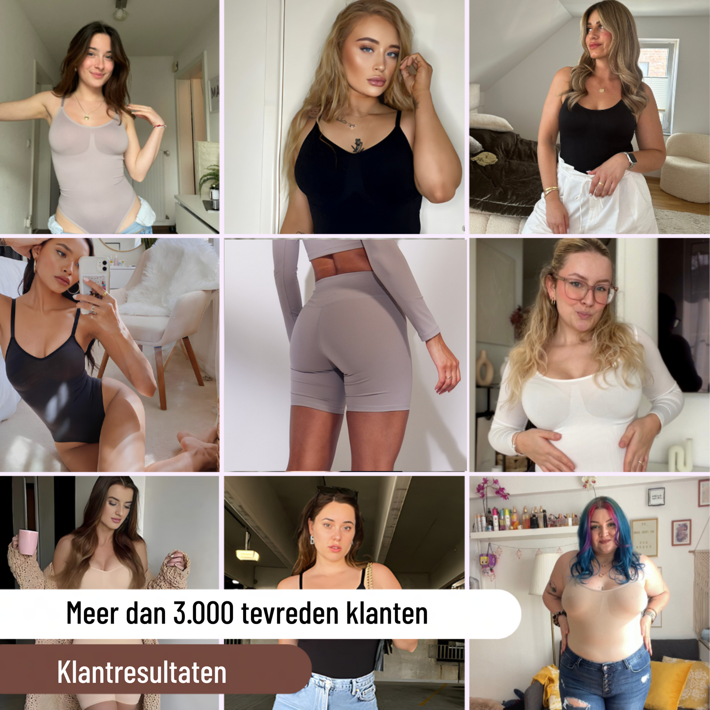 Stralend Silhouet Bodysuit