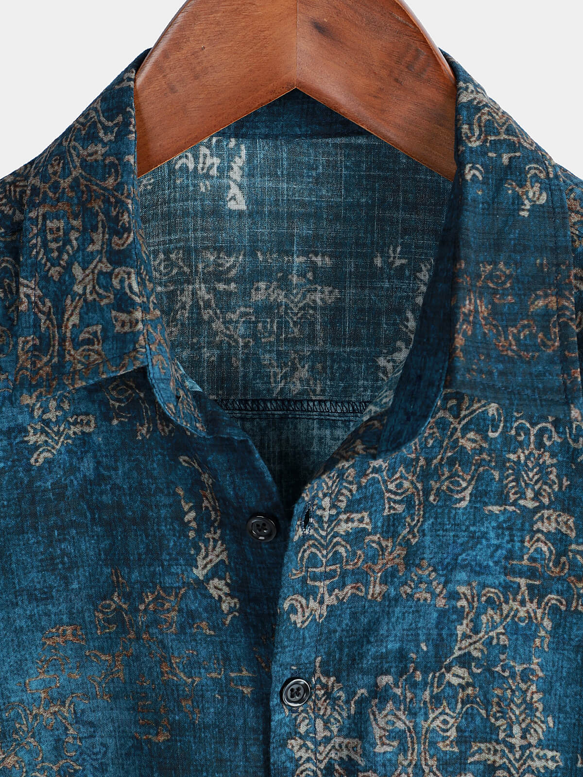 Blauw Zomer Overhemd