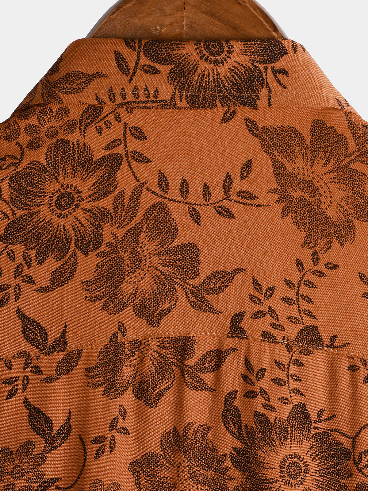 Retro Bloemen Overhemd