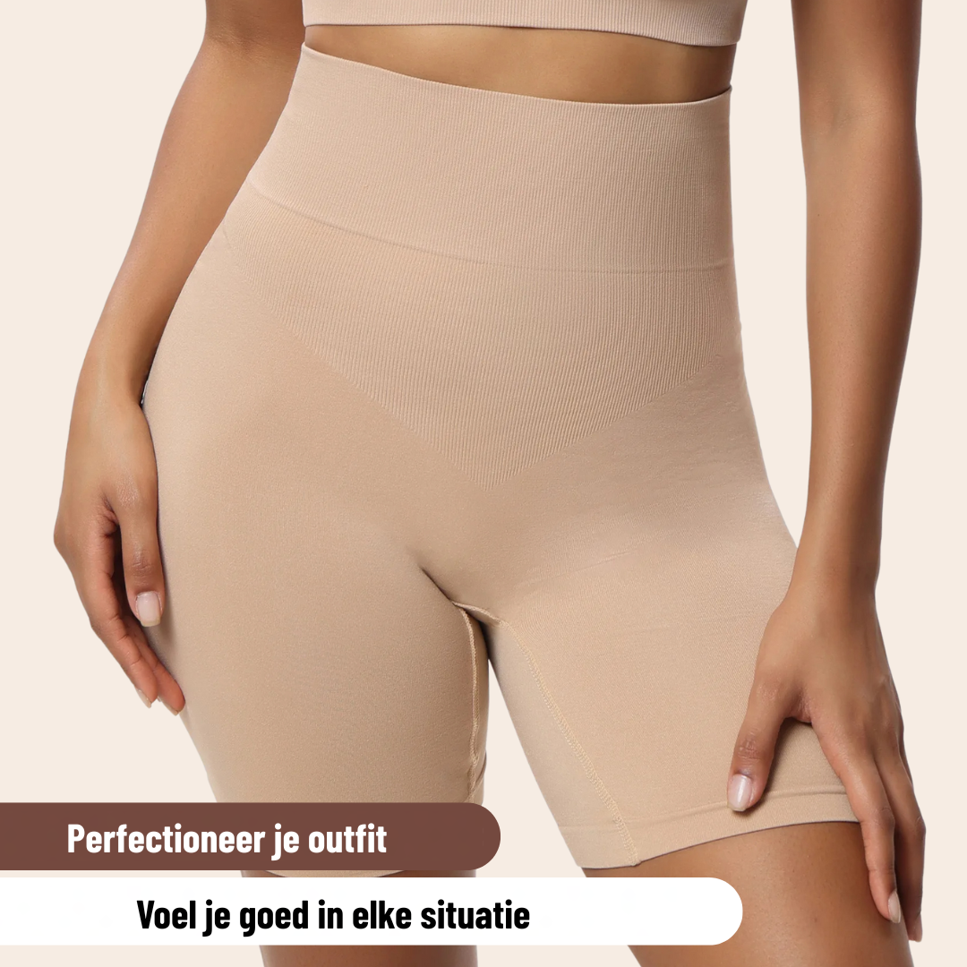 ShapeAura - Hoge Taille Sculpting Shorts