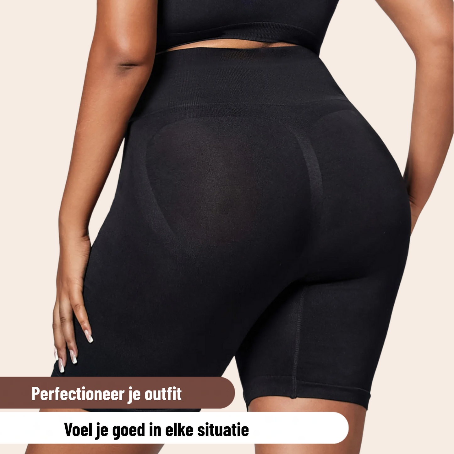 ShapeAura - Hoge Taille Sculpting Shorts