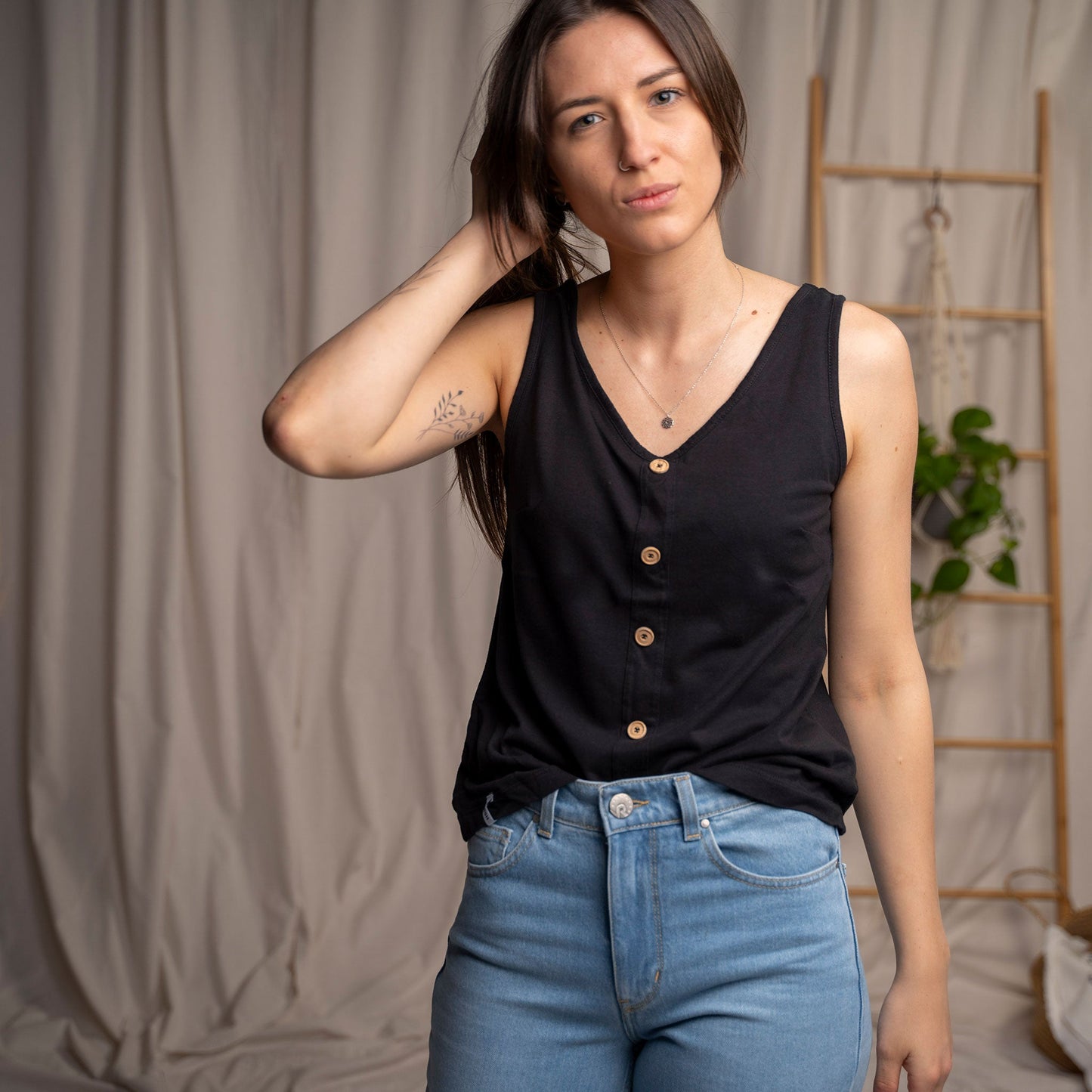 Veline Tencel Top