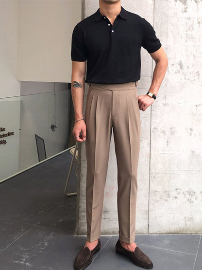 OLD MONEY™ KATOENEN POLO SHIRT