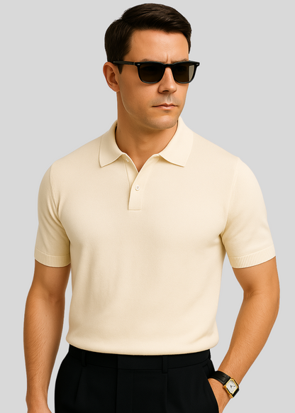 OLD MONEY™ KATOENEN POLO SHIRT