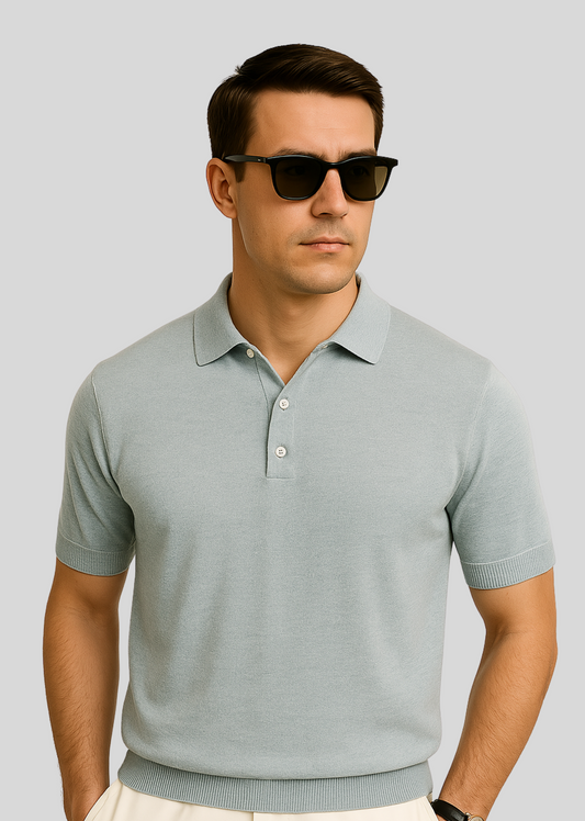 OLD MONEY™ KATOENEN POLO SHIRT